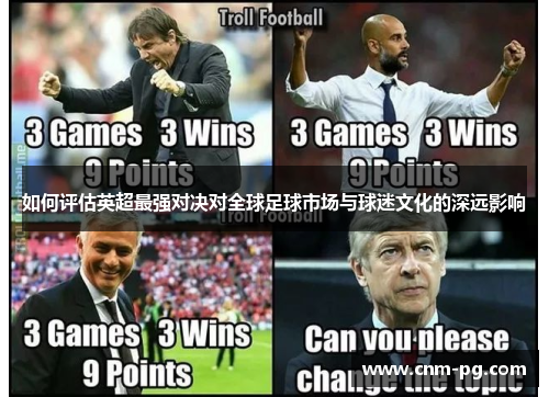 如何评估英超最强对决对全球足球市场与球迷文化的深远影响