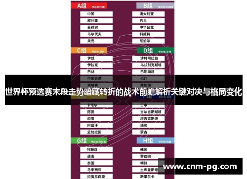 世界杯预选赛末段走势暗藏转折的战术前瞻解析关键对决与格局变化