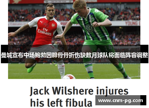 曼城宣布中场鲍勃因腓骨骨折伤缺数月球队将面临阵容调整